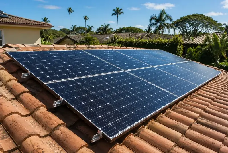Installation de panneaux solaires à Belberaud